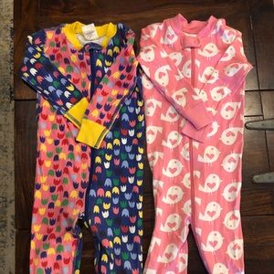 Hanna Andersson toddler girls pajamas 2t (85cm)